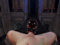 Citor3 VR SFM 3D XXX Games Bondage huge tits latex mistress sucks off  twice double oral creampie