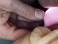 close up Fleshlight fuck 