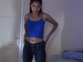 Tight Denim Jeans Strip Tease *Blue Thong Day With Viva Athena*