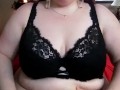 BBW Stella Rubs Lotion All Over Her Big Belly