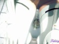 Evangelion Hentai - Rei Ayanami Pee in a Toilet