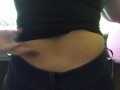 rising top. lower back