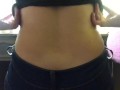 rising top. lower back
