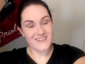 asmr heels tapping on hardwood floor