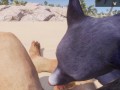 Wild Life / Furry first person Paw Fucking