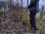 I am pruning the grapes.