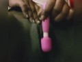 Horny ...My pink friend comes in handy 