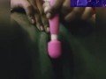 Horny ...My pink friend comes in handy 