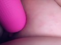 Cumming on dildo dreaming of a creampie or 10