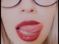 Hottest lip tease ever 