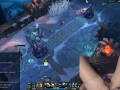 Girl plays League of Legends with Vibrator slowly massaging her clit