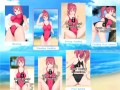 Feel Up a Sexy Lifeguard [Hentai game] fucking a baywatcher in one piece swimsuit on the beach