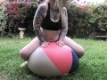 FREE PREVIEW - PAWG Outdoor Beachball Hump - Rem Sequence