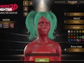 Naked Fighter 3D [SFM Hentai game] wrestling mixed sex fight with giant tattooed red skin girl