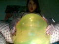 Looner Balloon Fetish!Helium Balloon Inhale,B2P,Humped&Fuck, Helium VoiceJOI 5ftclown dick balloonBJ