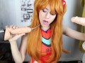 4K Angry Double Blowjob With Asuka