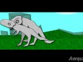 Dual Dino Tyrannosaurus T-Rex Hardcore Hard Roar Dinosaur Sex Prehistoric Penetration Animation