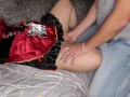 Big brested little red riding hood gets fucked