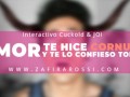 HISTORIA INTERACTIVA "AMOR, TE HICE CORNUDO Y TE LO CUENTO TODO" RELATO CUCKOLD | ASMR VOICE LATINA