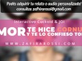 HISTORIA INTERACTIVA "AMOR, TE HICE CORNUDO Y TE LO CUENTO TODO" RELATO CUCKOLD | ASMR VOICE LATINA