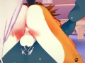 Digimon Hentai - Exveemon & Naru Hard Sex 2/2