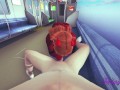 Evangelion Hentai - Shinji Hard Sex With Asuka in a Train