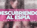 INTERACTIVO "DESCUBRIENDO AL ESPÍA" TEEN Y SU PRIMERA VEZ [AUDIO ONLY] ASMR ARGENTINA [PORN AUDIO]