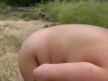 Risky Outdoor Blowjob Fuck and Creampie - Spectators