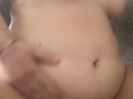 Fat teen belly play