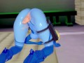 Metroid Samus gets fucked like a slut and takes many loads {コイカツ!/3D Hentai}