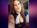 Custom smoking fetish with dildo sucking
