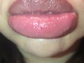 Mommy applies lipgloss to DSL