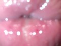 Mommy applies lipgloss to DSL