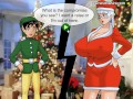 [Xmas Hentai Game] Christmas Pay Rise - Mrs. Santa fucks cheat on her husband with Sparky the elf