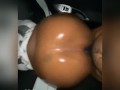 Jumbo Booty Ebony fucks Tinder Date in Public