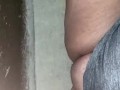 BBW pees on curb