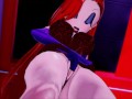 Jessica Rabbit fingers her pussy in a hotel suite. Cartoon porn.