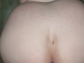 BBW GETS POUNDED FROM BEHIND TILL HE CUMS ALL OVER HER BIG WHITE ASS