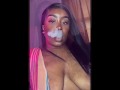 Cute Ebony ‘ MoodyWhore ‘ Tries Lelo Sona Toy