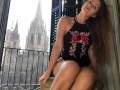 Dani Daniels . com Public Window Masturbation
