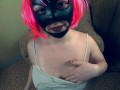 Stepmom seduced with boobs in oil. I fucked her in the throat and cum on tongue