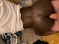 Ebony Security Guard Made Me Cum Less Then A Minute (CUMSHOT)