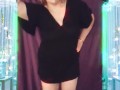 Dancing in my little black dress with accessory changes