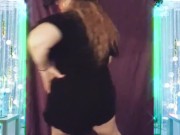 Dancing in my little black dress with accessory changes