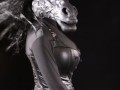 Hermaphrodite Horse Playing with its Massive Body