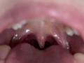 Uvula show. Mouth tour