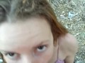 juicy blowjob in the park