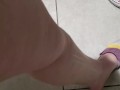 Shakily Pissing in the Garbage