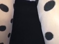 Polkadot white and black tights footjob and ass tease