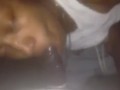 Dyke sucking dick and fucked 